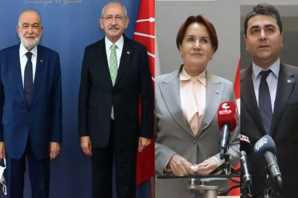 G&uuml;&ccedil;lendirilmiş parlamenter sistem ve ittifak &ccedil;alışmalarını s&uuml;rd&uuml;ren 6 parti temaslarını