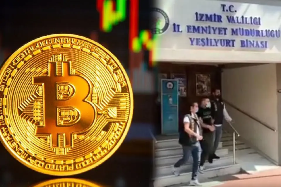İzmir'de piyasa değeri yaklaşık 900 bin dolar olan Bitcoin dolandırıcılığı