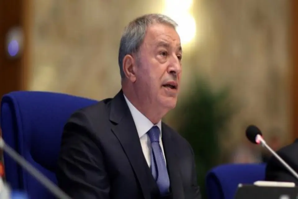 Milli Savunma Bakanı Hulusi Akar, İsve&ccedil; Savunma Bakanı Pal Jonson'un