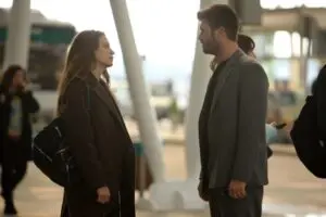 Başrollerini Kıvan&ccedil; Tatlıtuğ ve Serenay Sarıkaya'nın paylaştığı "Aile" dizisinin &ccedil;ekimlerinden