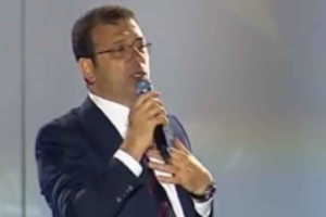 İstanbul B&uuml;y&uuml;kşehir Belediye Başkanı (İBB) Başkanı Ekrem İmamoğlu, Demokrasi Şenliği'nde