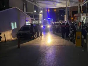 Olay, İzmir’in Konak İlçesi’ne bağlı akşam saatlerinde Zafertepe Mahallesi 574.