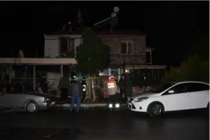 Aydın&rsquo;ın Kuşadası il&ccedil;esindeki bir tekstil at&ouml;lyesinde ocakta unutulan d&uuml;d&uuml;kl&uuml; tencerenin