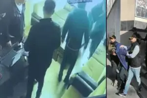 İstanbul Zeytinburnu'nda kendilerini polis olarak tanıtarak girdikleri işyerinde, arama yapacaklarını