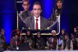 Afganistan'da kontrol&uuml; ele ge&ccedil;iren Taliban, &uuml;lkedeki bir televizyon kanalında ilgin&ccedil;