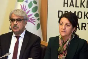 HDP Eş Genel Başkanları Pervin Buldan ve Mithat Sancar ile