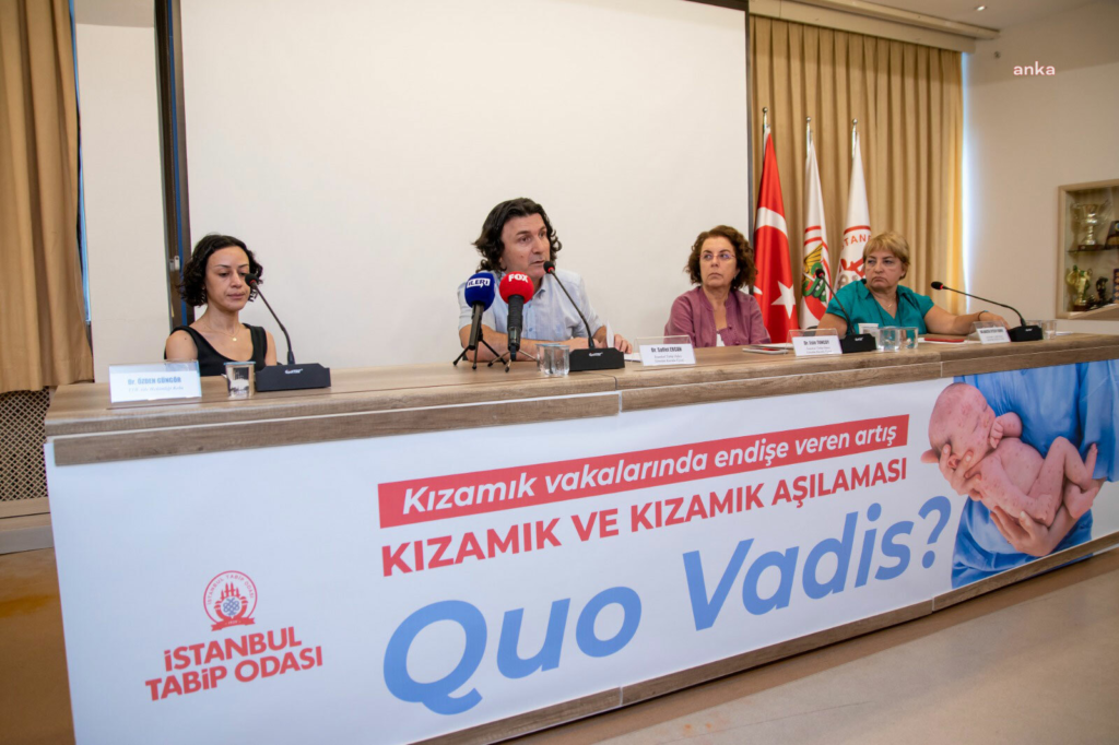 İstanbul Tabip Odası'ndan flaş uyarı: 'Kızamıkta ve ölümlerde endişe verici artış var, hemen önlem alınmalı' 4 İstanbul Tabip Odası'ndan flaş uyarı: 'Kızamıkta ve ölümlerde endişe verici artış var, hemen önlem alınmalı'
