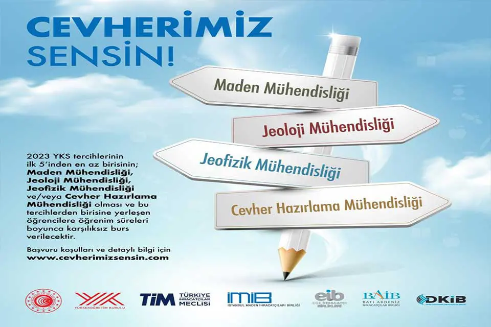 “Cevherimiz Sensin” diyerek başarılı gençleri maden, jeoloji, jeofizik ve cevher