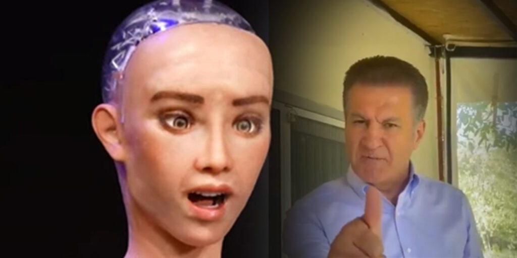 Sarıgül, robot Sophia'ya sinirlendi: 'Ben Erzincanlı Sarıgül’üm fişini çekerim senin!' 4 robot