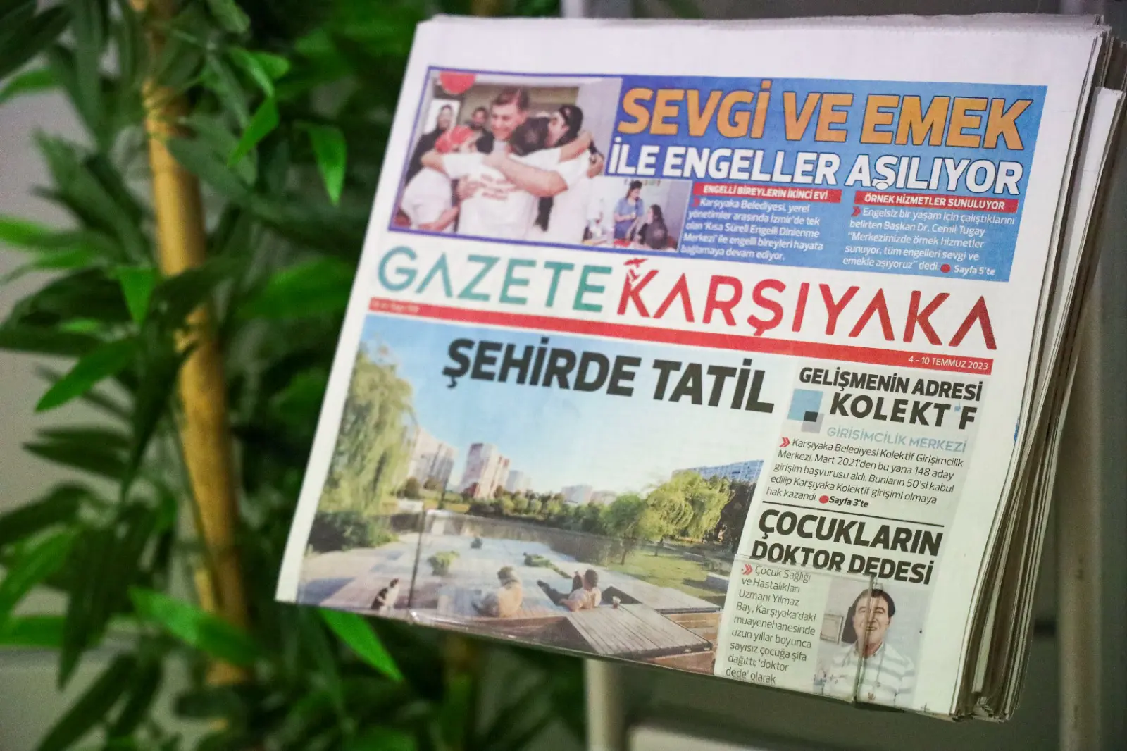 Karşıyaka Belediyesi’nin ilgiyle takip edilen kültürel hizmetlerinden “Gazete Karşıyaka” dördüncü