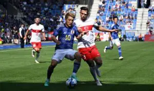 A Milli Futbol Takımımız, hazırlık maçında Japonya'ya 4-2 mağlup oldu.