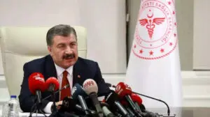 Sağlık Bakanı&nbsp;Fahrettin Koca, dün yapılan Kabine toplantısının ardından açıklamalarda bulundu.