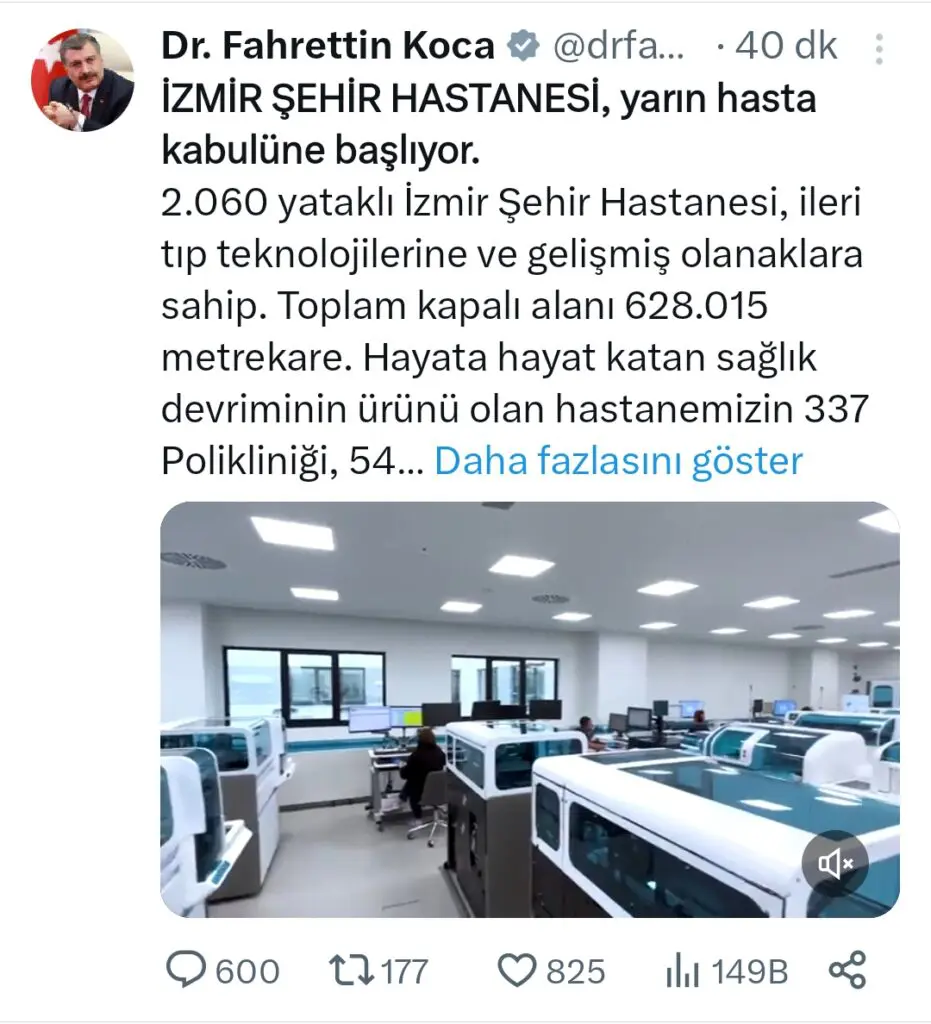 şehir hastanesi