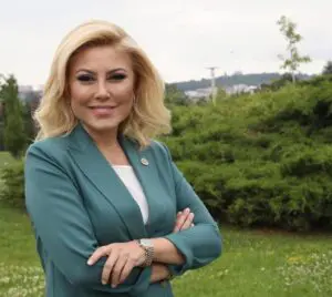 Adalet ve Kalkınma Partisi (AK Parti) İzmir Milletvekili Şebnem Bursalı,