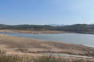 Geyik Barajı’nda ise su seviyesi yüzde 13’e gerileyip kritik seviyeye