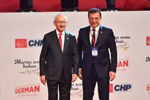 İBB Başkanı İmamoğlu, kurultayda CHP Grup Başkanı Özgür Özel’i desteklediği