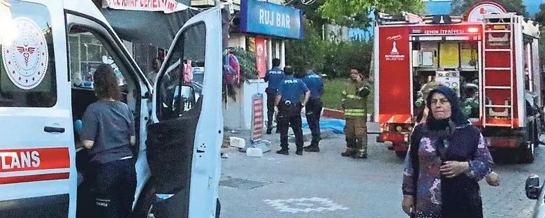 bar yangını 