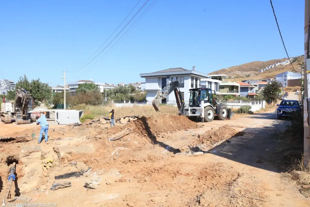Güzelbahçe Kahramandere’de sel ve taşkın çalışmaları tamamlandı