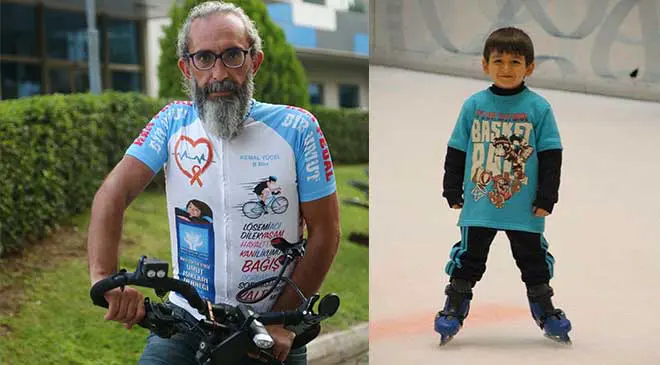 Çocuğunu kaybetti, başka çocuklara umut olmak için 2 ayda 35 ilden geçti