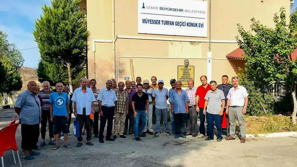 İzmir'in Müyesser Turfan Geçici Konuk Evi kışa hazır