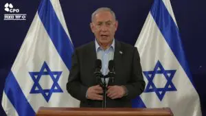 İsrail Başbakanı Binyamin Netanyahu, dün gece düzenlediği basın toplantısında çarpıcı