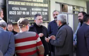 Belediye çalışmalarını yerinde incelemek ve vatandaşların taleplerini ilk ağızdan dinlemek