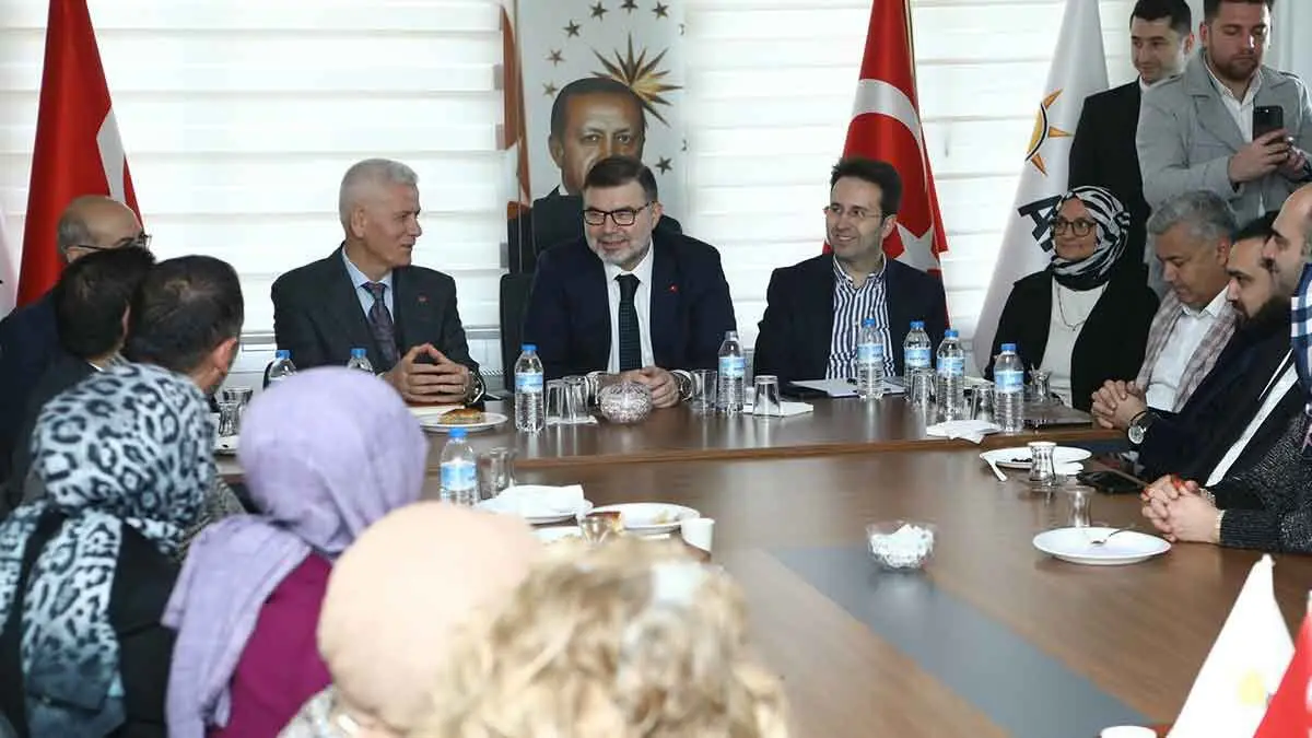 AK Parti İzmir İl Başkanı Bilal Saygılı, Kemalpaşa İlçe Teşkilatıyla