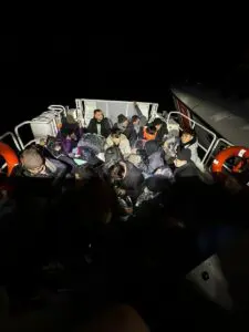 Muğla’nın Bodrum ilçesi açıklarında Yunanistan unsurlarınca Türk kara sularına geri