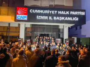 Cumhuriyet Halk Partisi İzmir İl Başkanlığı, 6 Şubat 2023 tarihinde