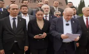 Zafer Partisi Genel Başkanı Ümit Özdağ,  İzmir Menemen’de Şehit Kubilay