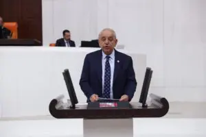 Türk Sivil Havacılık Kanun teklifi görüşmeleri sırasında söz alan CHP
