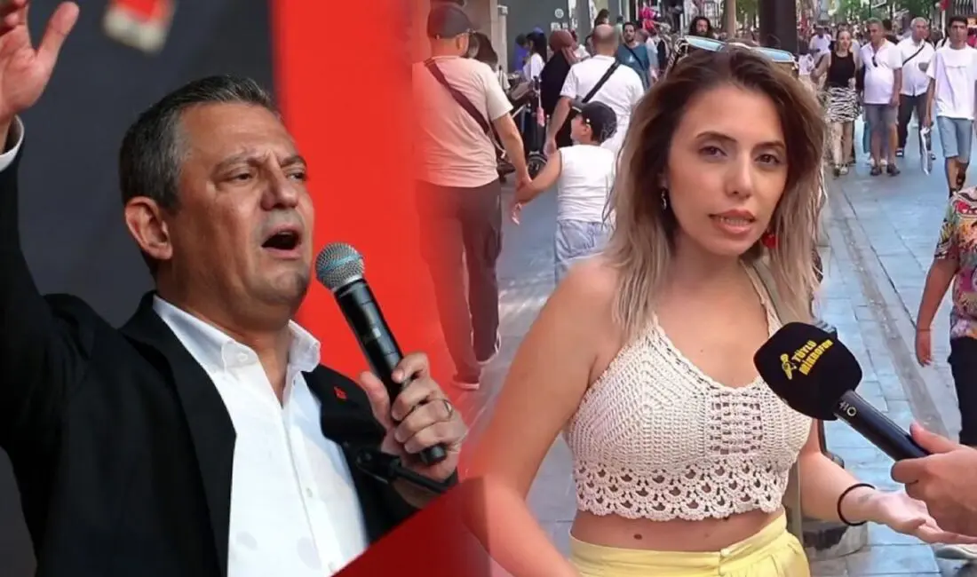 CHP Genel Başkanı Özgür Özel, sokak röportajında sarf ettiği sözler