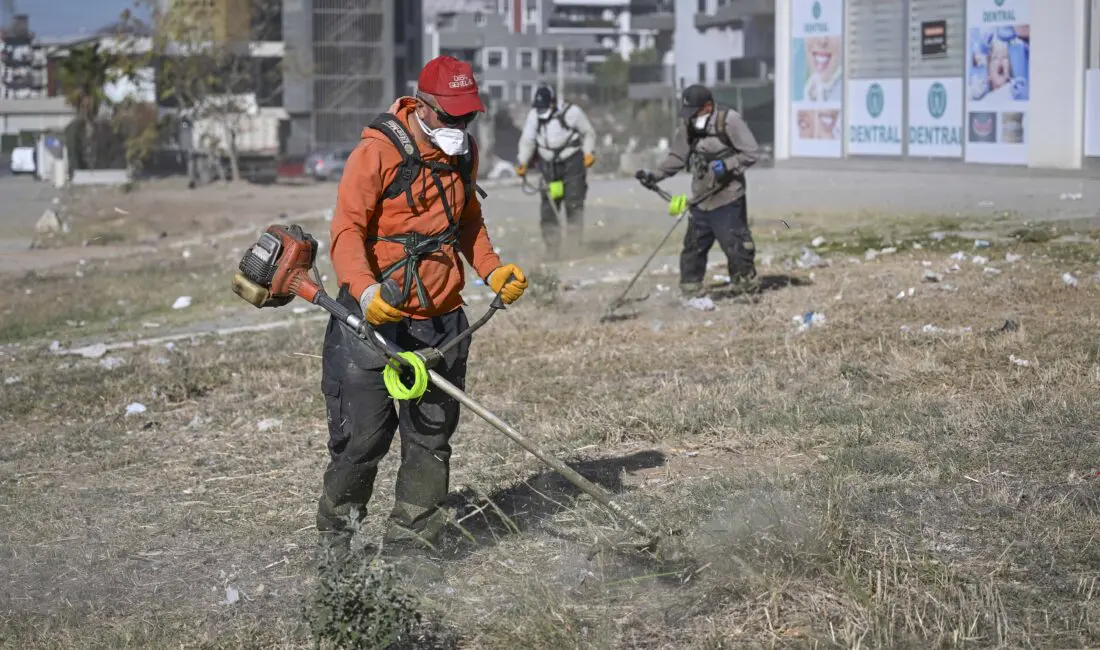 Bornova Belediyesi ve İzmir Büyükşehir Belediyesi ekipleri, ilçedeki mahallelerde gerçekleştirdikleri