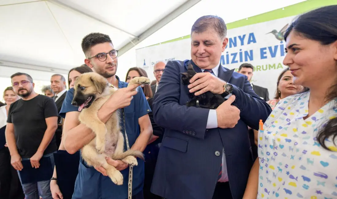 4 Ekim Dünya Hayvanları Koruma Günü’nde konuşan İzmir Büyükşehir Belediye