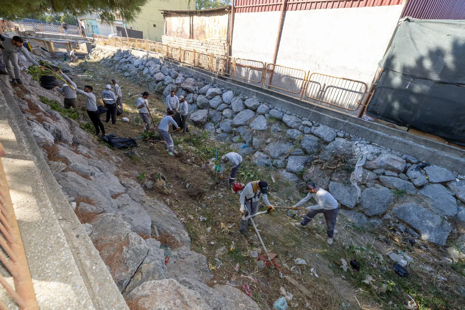 'Temiz Körfez' için derelerde temizlik seferberliği