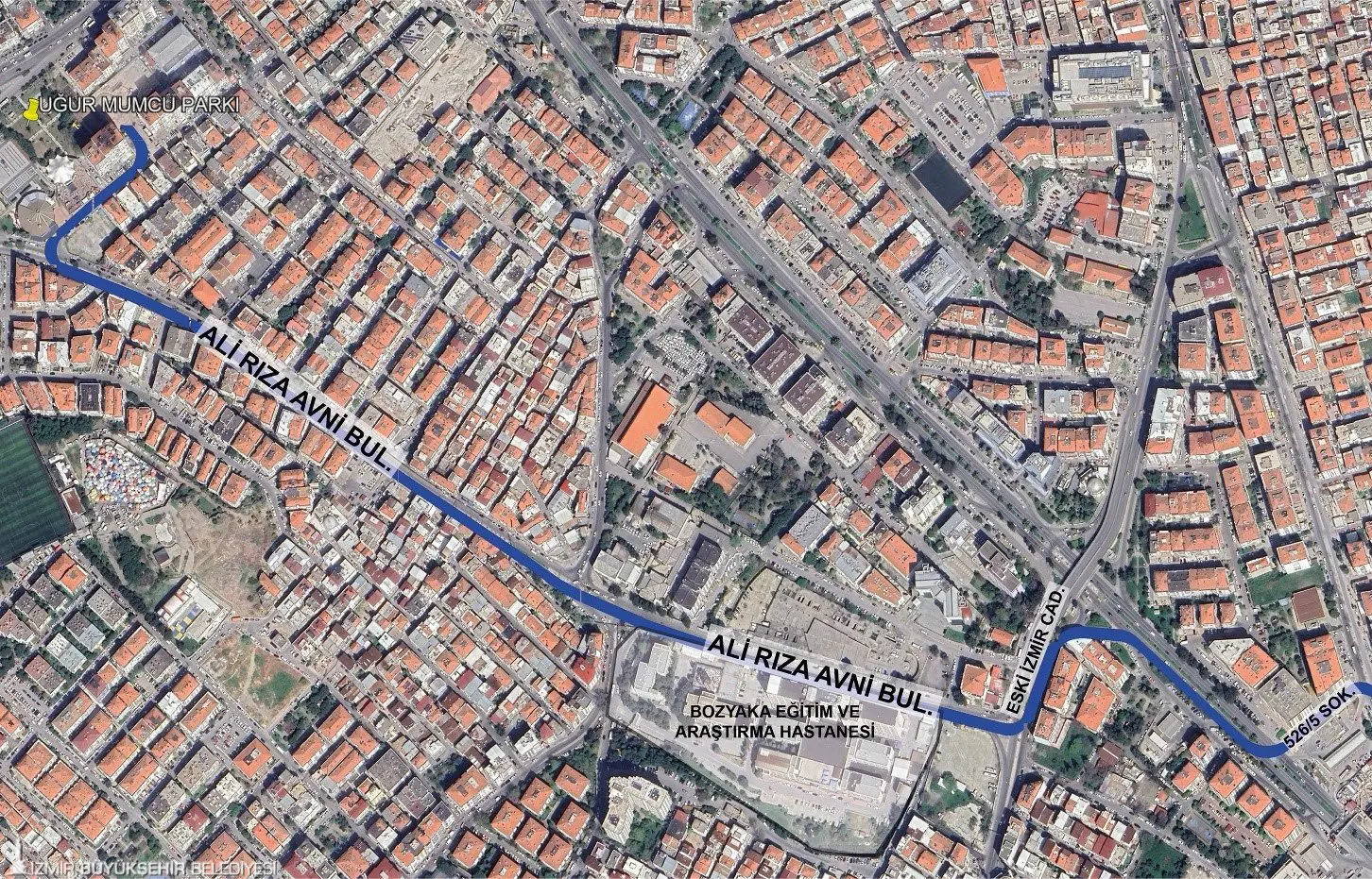 Buca Metrosu’nda TBM taşınıyor