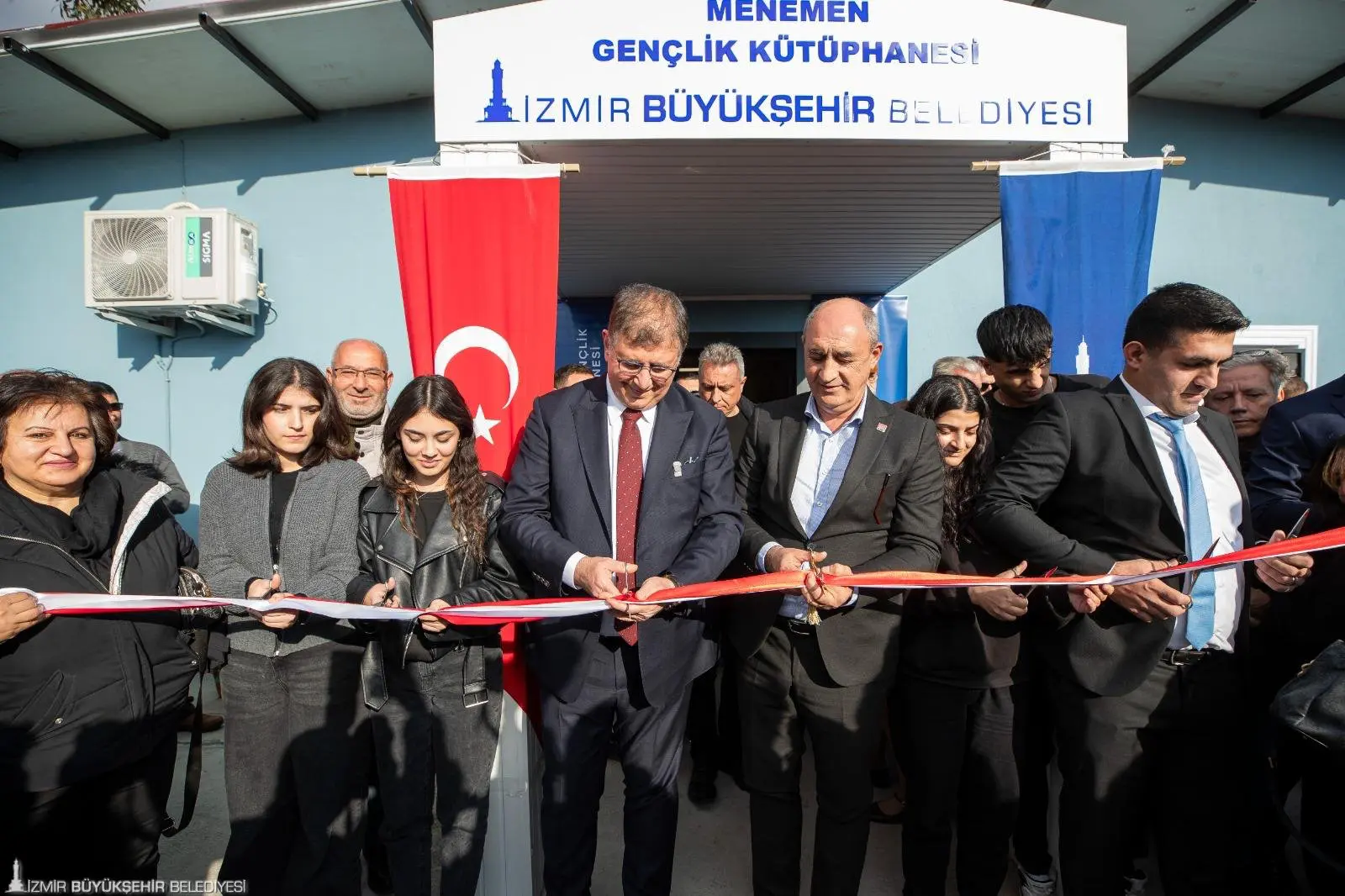 İzmir Büyükşehir Belediye Başkanı Dr. Cemil Tugay, Menemen Koyundere'de Menemen
