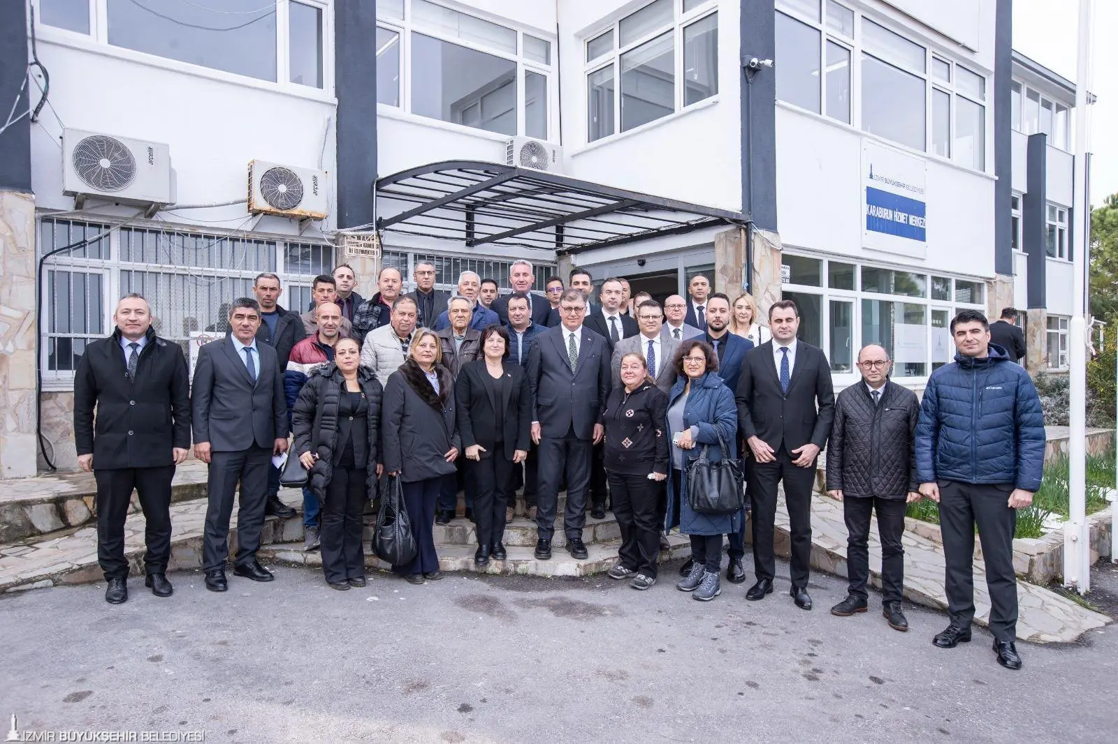 Başkan Tugay Karaburun'da
