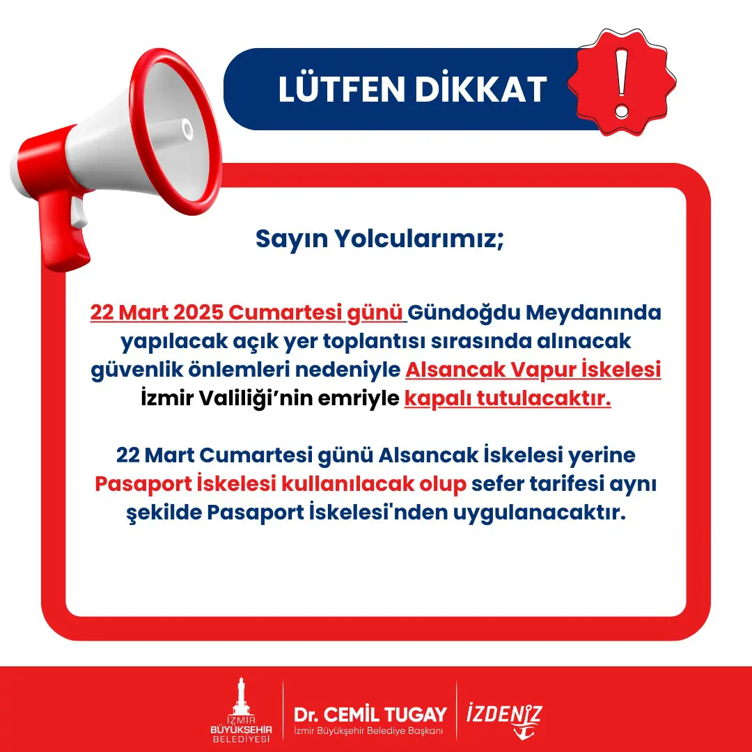İzmir Valiliği'nden bir yasak kararı daha