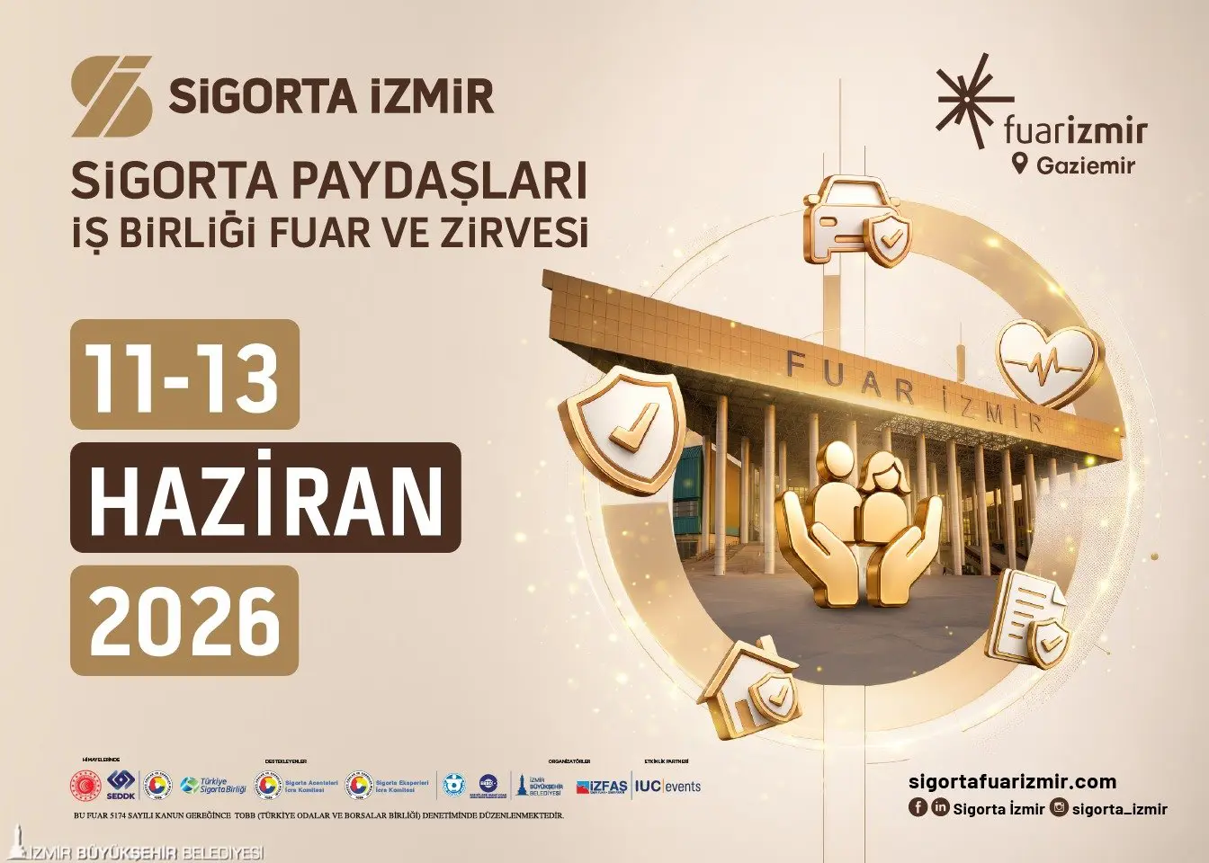 Sigorta sektörünün geleceği ve finansın kalbi İzmir’de konuşulacak