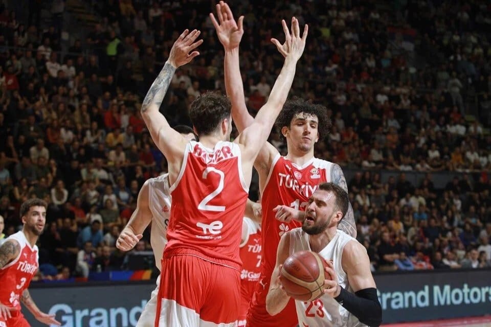A Milli Erkek Basketbol Takımı, grup m&uuml;cadelesinin bitimine 2 ma&ccedil;
