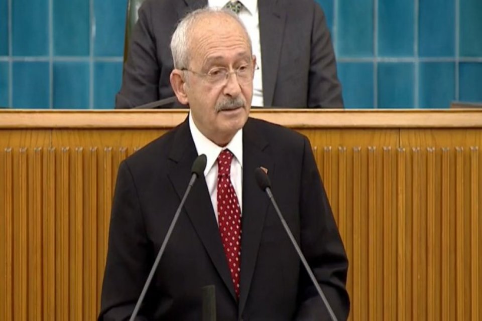 CHP Genel Başkanı Kemal Kılı&ccedil;daroğlu, partisinin grup toplantısında yaptığı a&ccedil;ıklamada