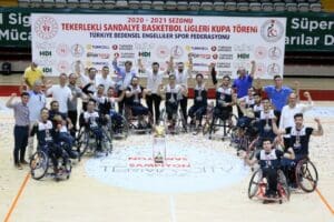 Tekerlekli sandalye basketbolunda en son 15 yıl &ouml;nce bir Avrupa