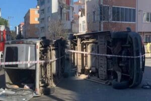 Tekirdağ &Ccedil;orlu&rsquo;da staj g&ouml;rd&uuml;ğ&uuml; firmaya ait izinsiz aldığı arabayla yola