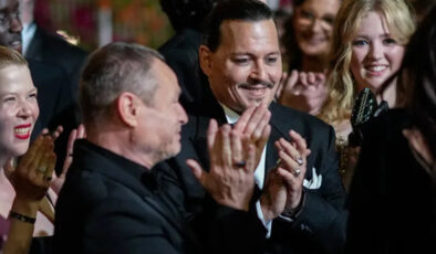 Cannes’da ayakta alkışlanması tepki çeken Johnny Depp: Artık Hollywood’u düşünmüyorum