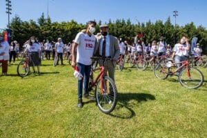 İzmir B&uuml;y&uuml;kşehir Belediye Başkanı Tun&ccedil; Soyer, 19 Mayıs Atat&uuml;rk'&uuml; Anma