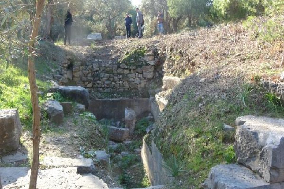 Aydın'ın&nbsp; Kuşadası il&ccedil;esinde 2022 yılında Pygela Antik Kenti'nde yapılan y&uuml;zey