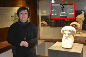 'Yunan tanrılarının en kurnazı ve hızlısı' olarak bilinen &lsquo;Hermes'e ait