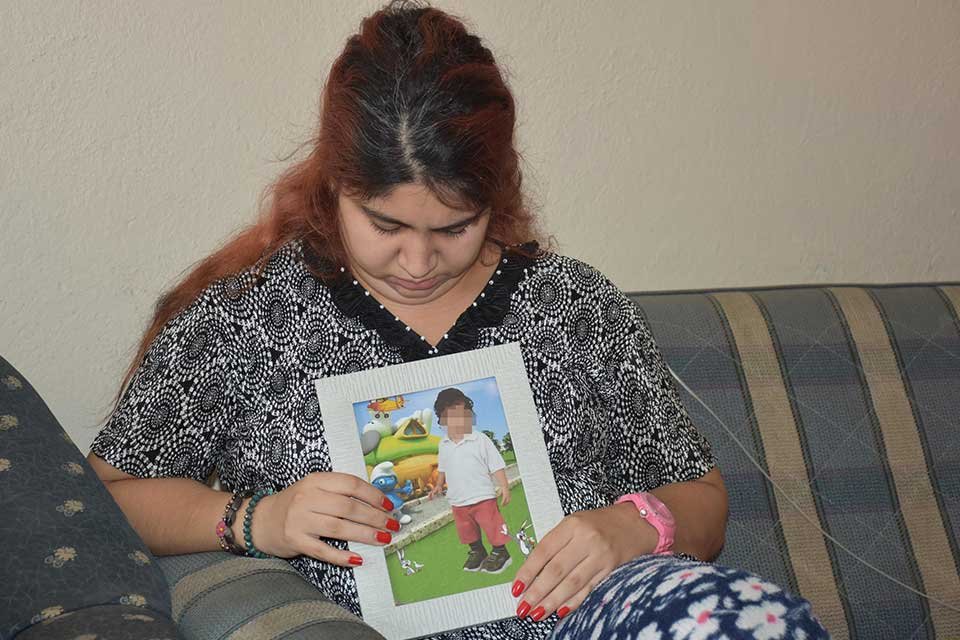 Uşak&rsquo;ta Yaşar Ercan&rsquo;ın cinsel istismarda bulunduğu 2 yaşındaki P.T.'nin annesi