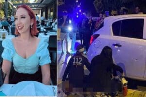 Antalya'da, 21 yaşındaki Hatice Erdem, motosikletiyle eve giderken, otomobille &ccedil;arpıştı.